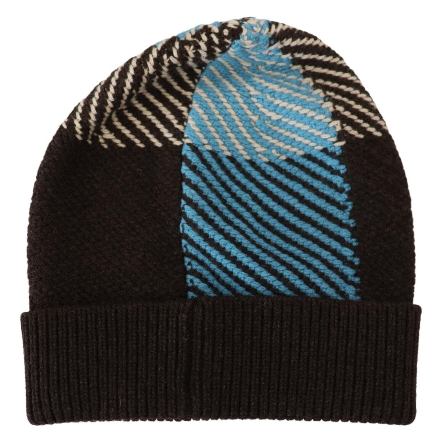 Dolce & Gabbana Multicolor Cashmere Beanie Hat