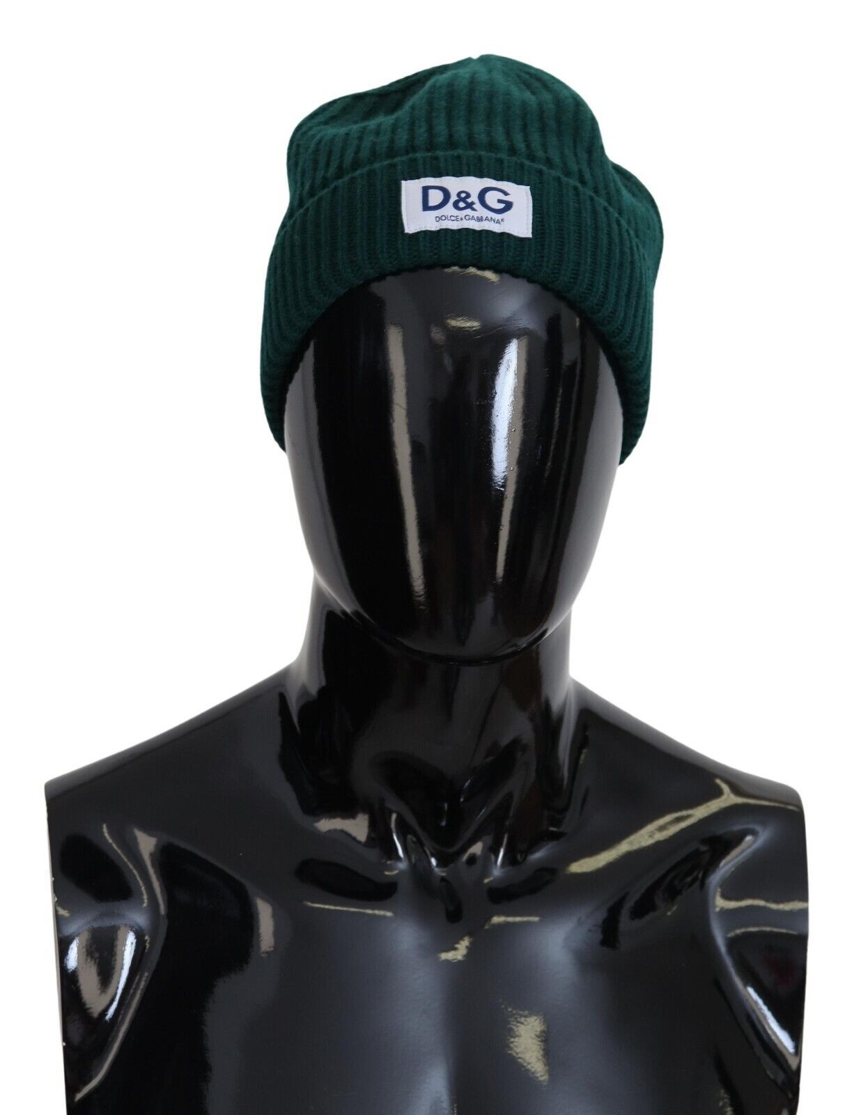 Dolce & Gabbana Exquisite Virgin Wool Beanie in Luxe Green