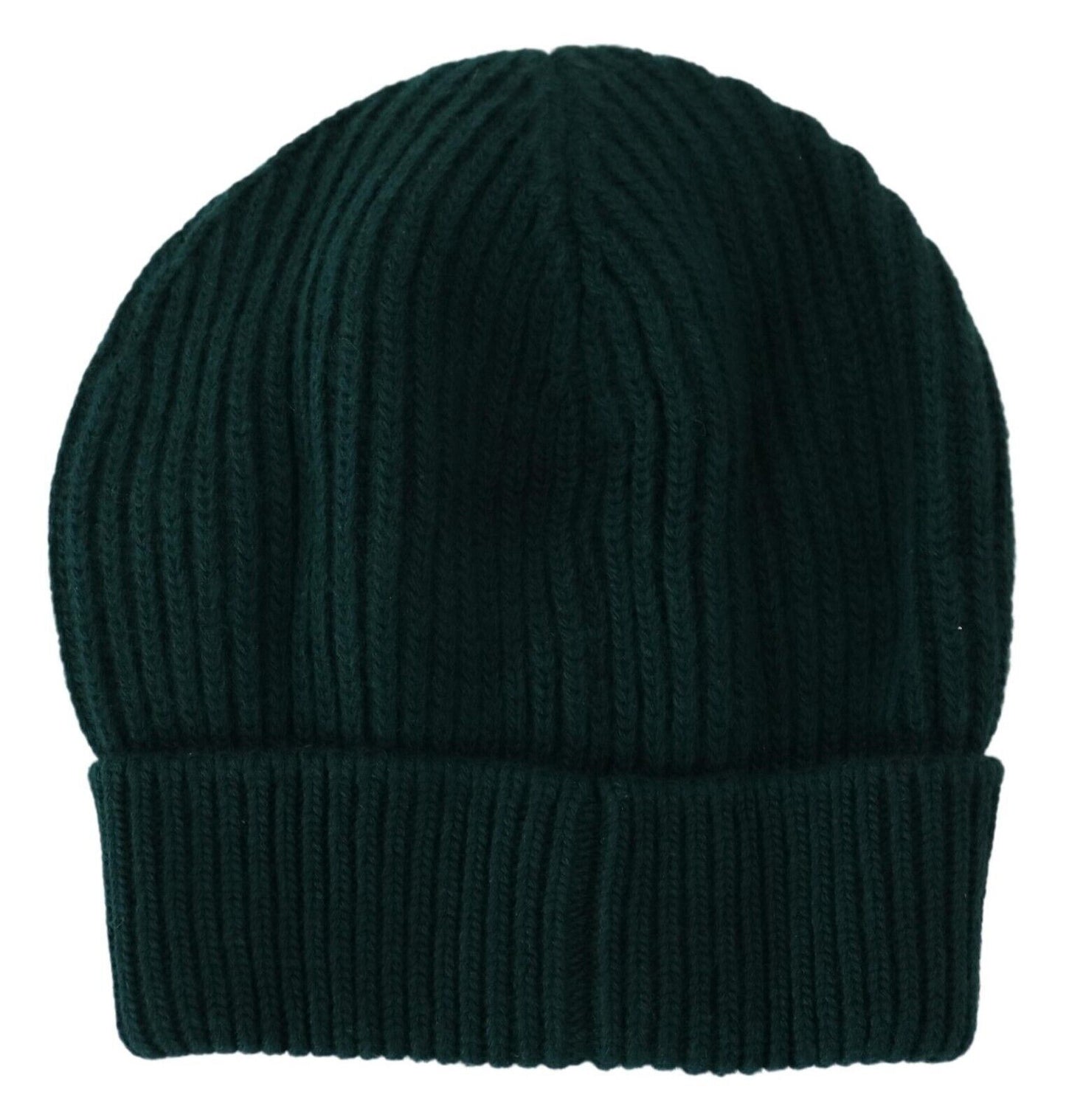 Dolce & Gabbana Exquisite Virgin Wool Beanie in Luxe Green