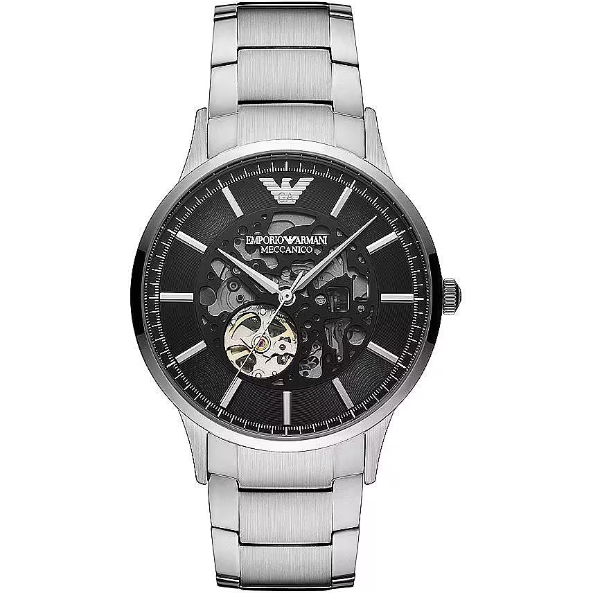 Emporio Armani Elegant Automatic Steel Timepiece